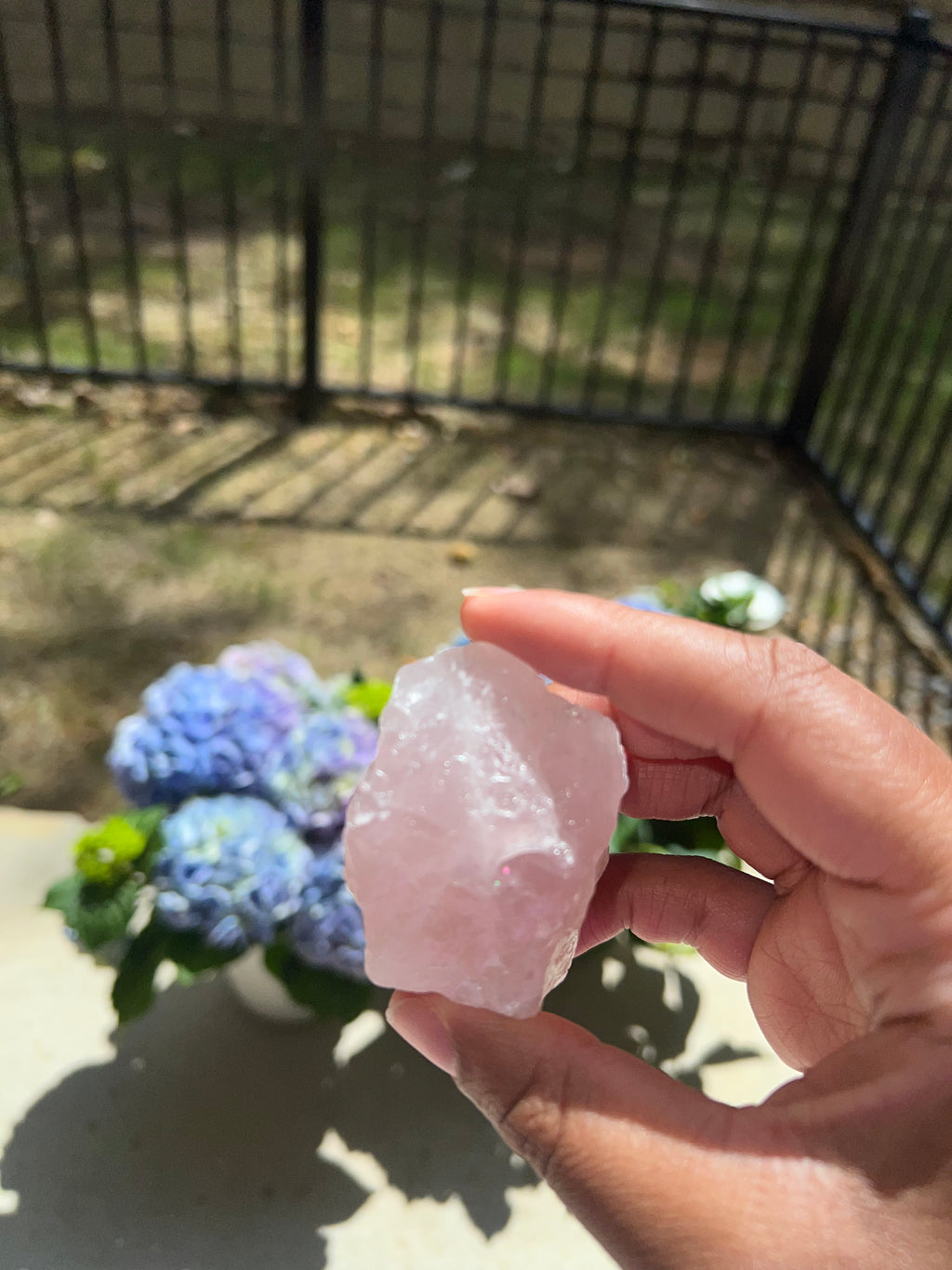 Rose Quartz Raw Crystal