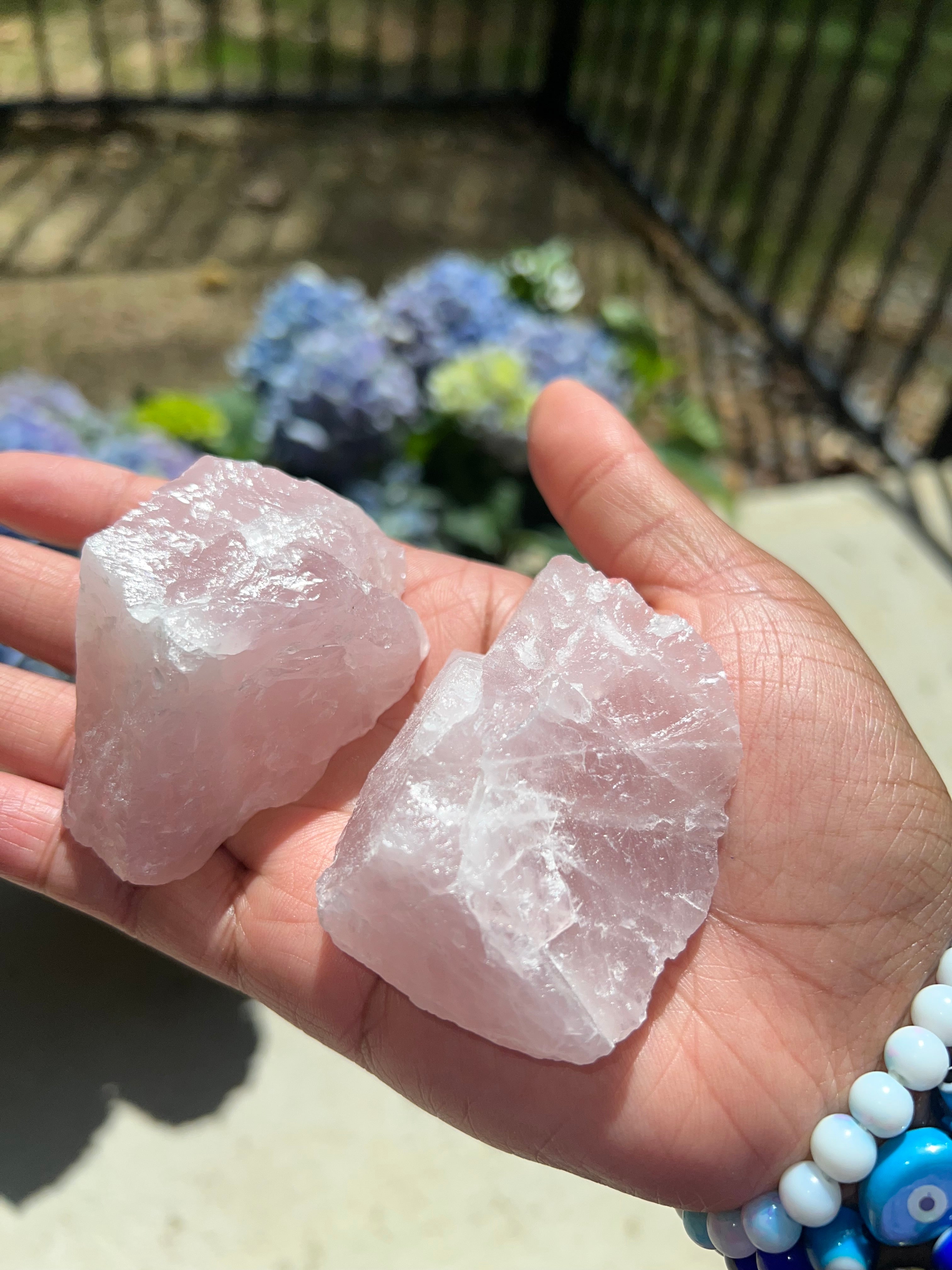 Rose Quartz Raw Crystal
