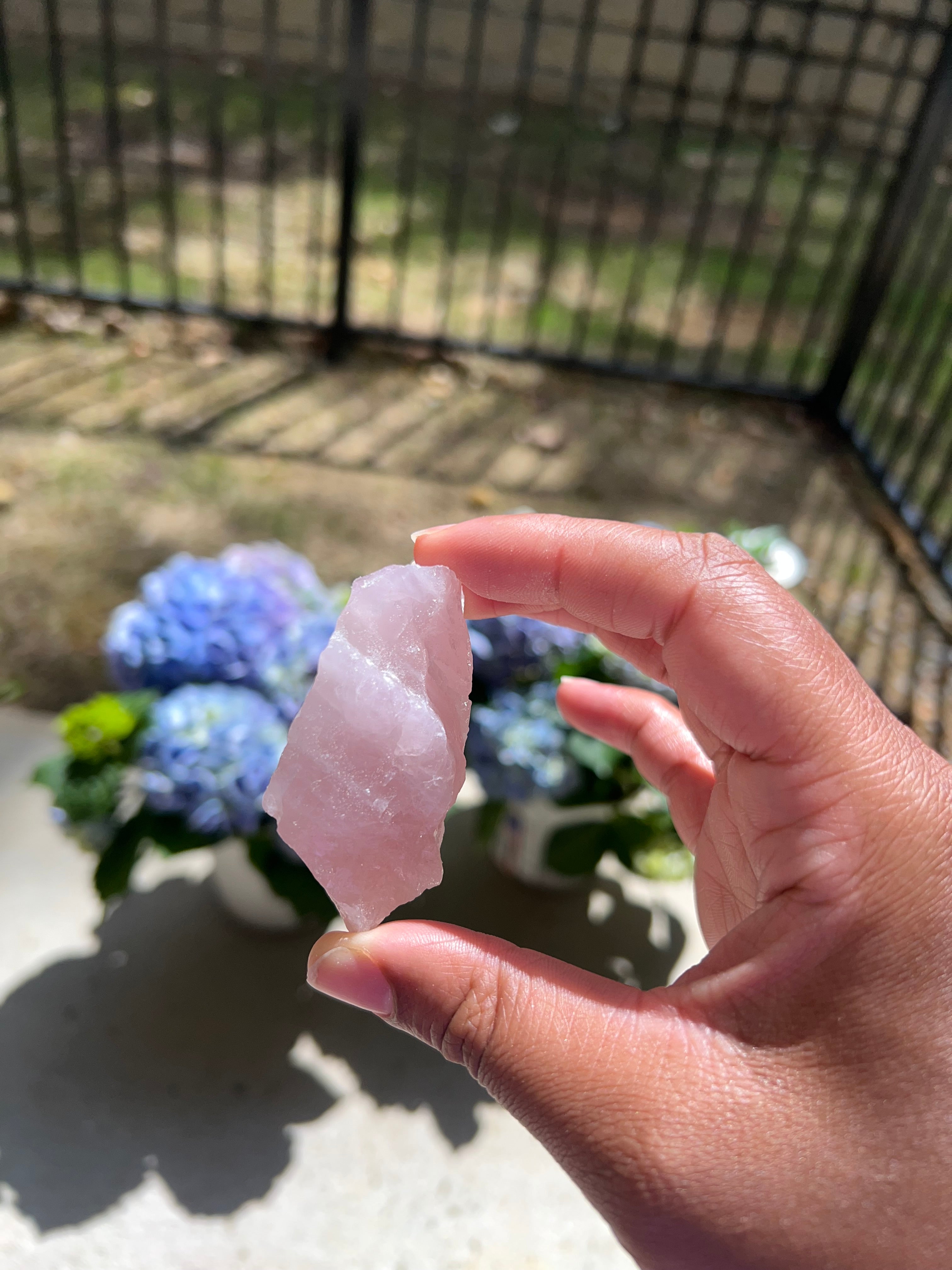 Rose Quartz Raw Crystal