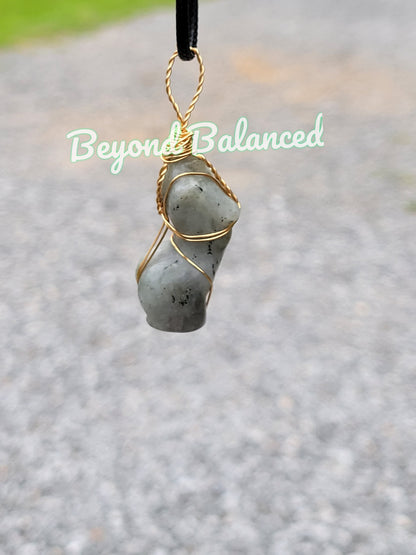 Labradorite Goddess Necklace