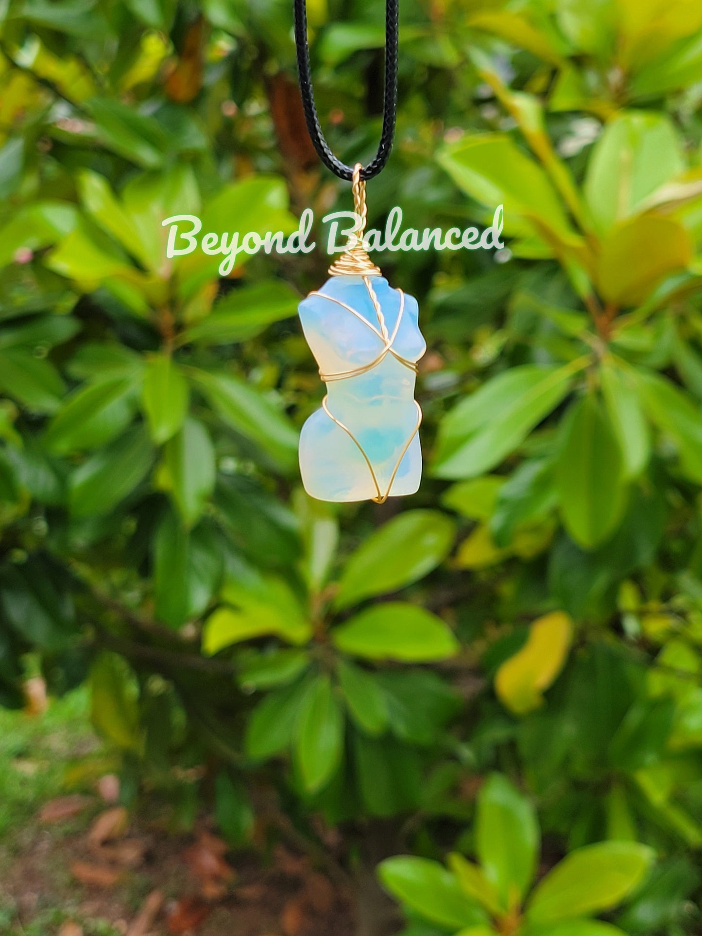 Opalite Wrapped Goddess Necklace