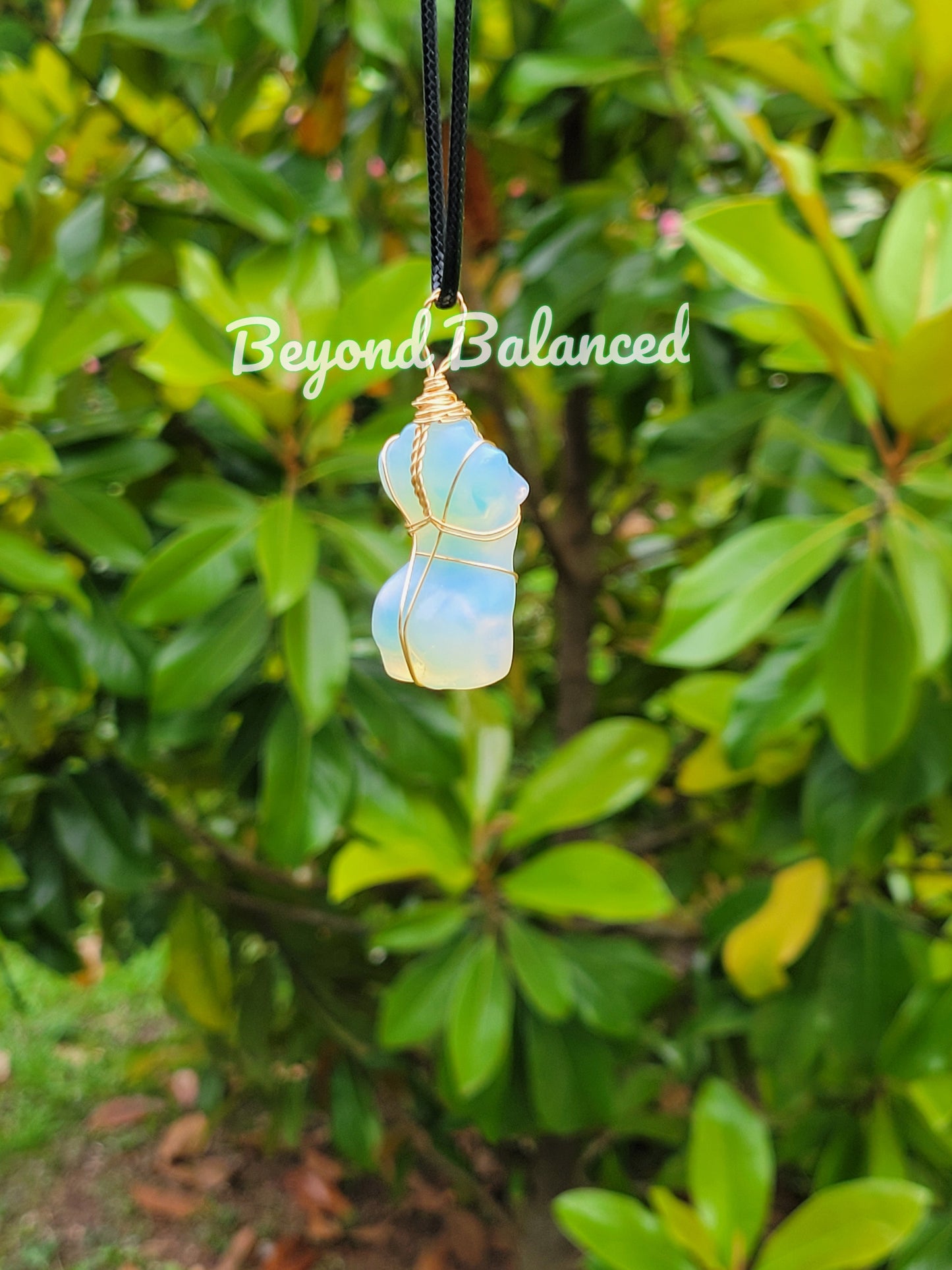 Opalite Wrapped Goddess Necklace
