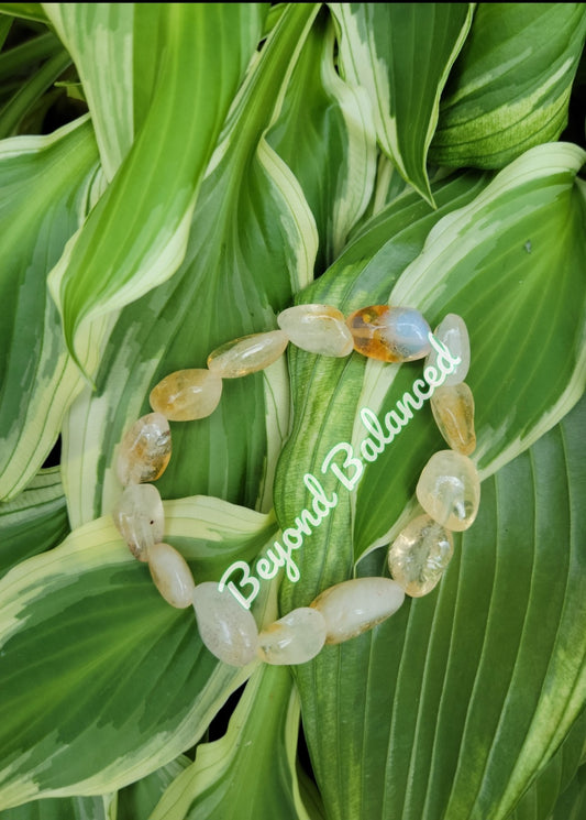 Chunky Citrine Bracelet